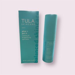 Tula Skincare Glow and Get It Cooling Eye Balm Full Size 0.35oz New SHIPS FAST